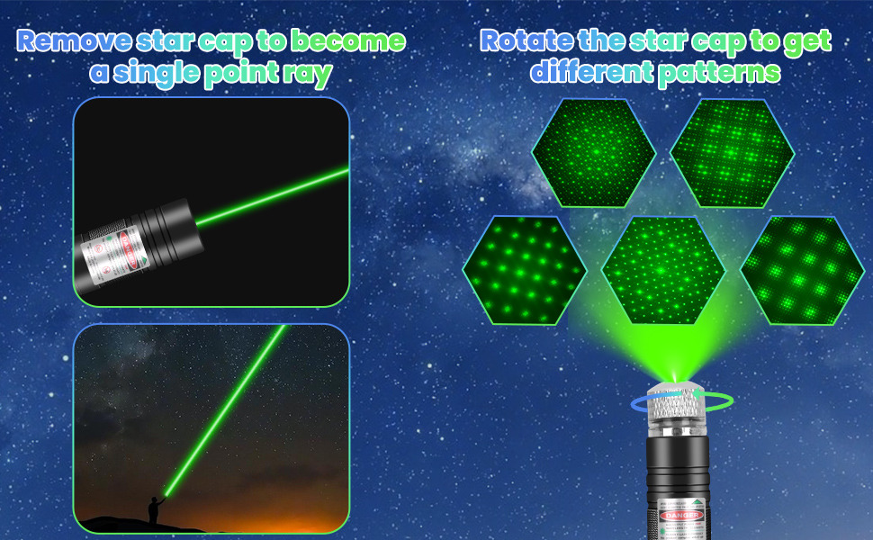 green lazer pointer