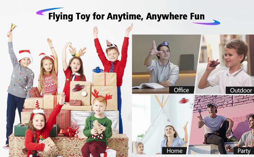 Handheld Flying Spinner Gameplay