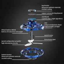 Durable flying spinner toy
