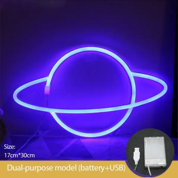 LED Neon Planet