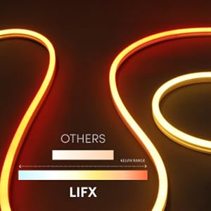 adjustable white spectrum neon light