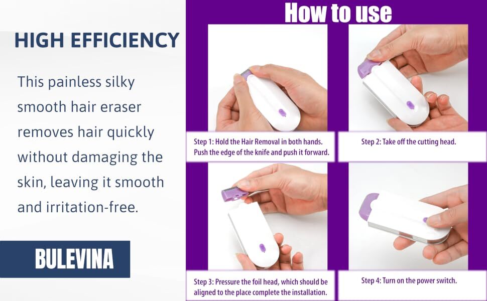 Rechargeable Hair Remover
