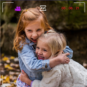 Built-In Photo Frames for Children's Camera